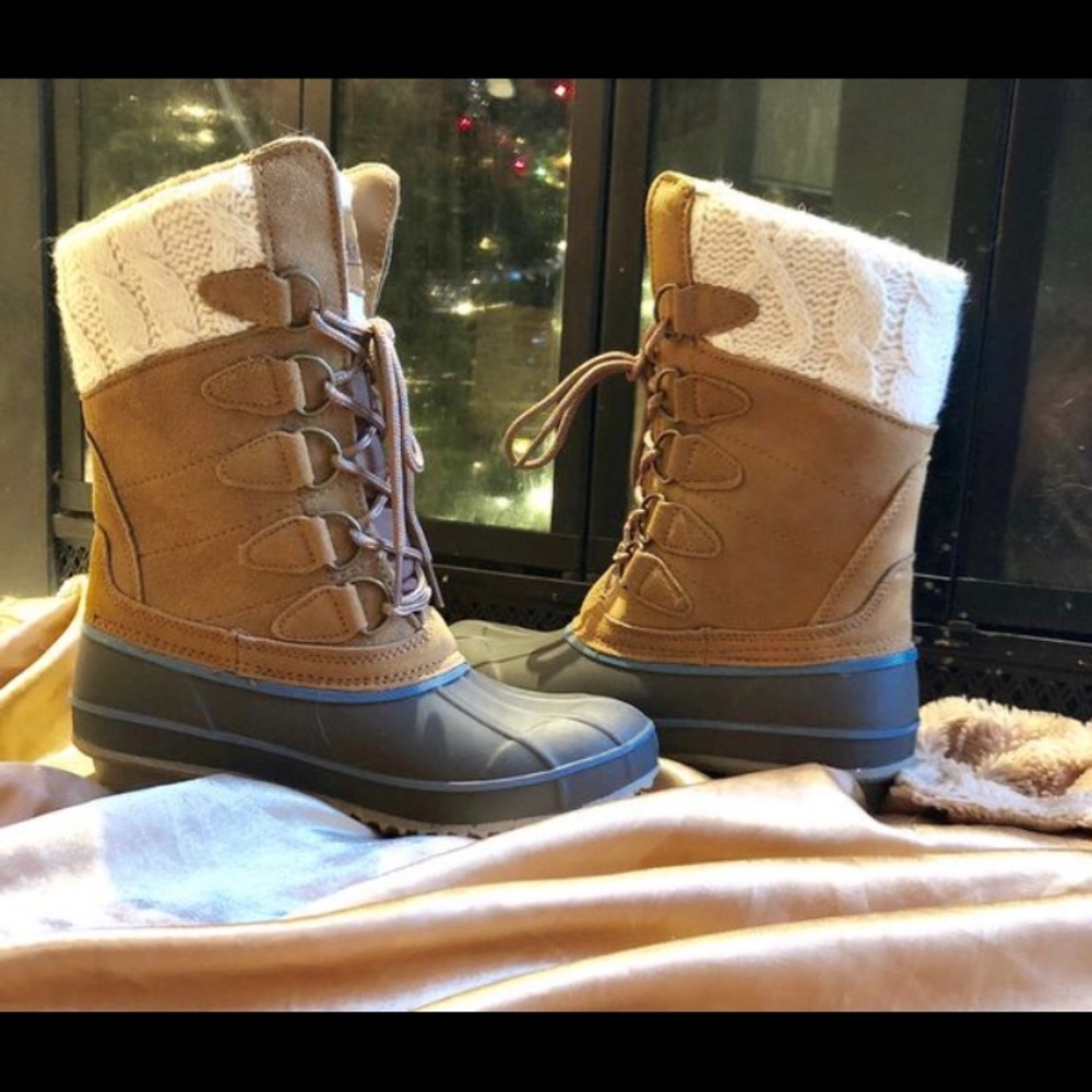 Khombu Winter Duck Boots for Snow or Fashion